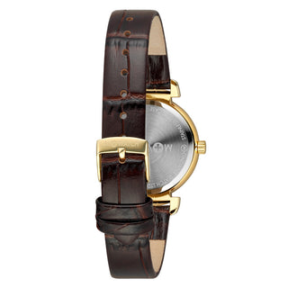 Damenuhr, 30 mm, Braunes Lederarmband, WRE.61150.LG