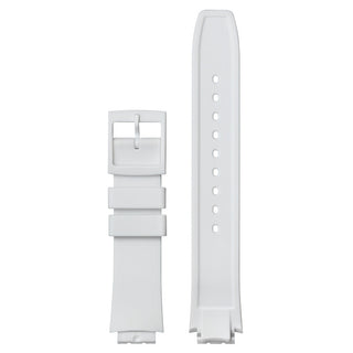 Unisex watch, 38 mm, White rubber strap, WYA.66110.RA