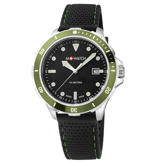 Men's watch, 42 mm, Black rubber strap, WBX.45220.RB